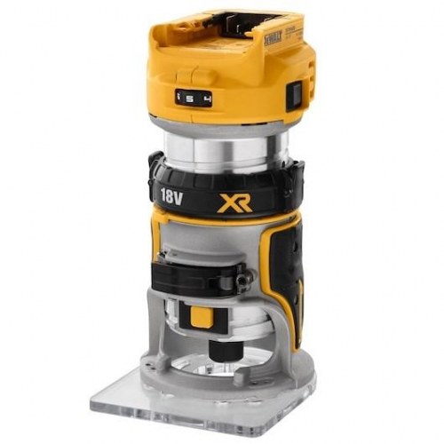 Overfræser 18V DeWALT DCW600N-XJ – kompakt trimmer
