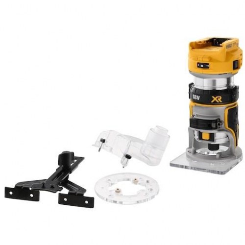 Overfræser 18V DeWALT DCW600N-XJ – kompakt trimmer