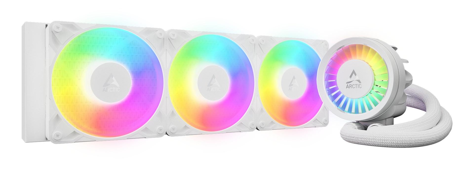 Vandkøling ARCTIC Liquid Freezer Pro III 360 A‑RGB - hvid
