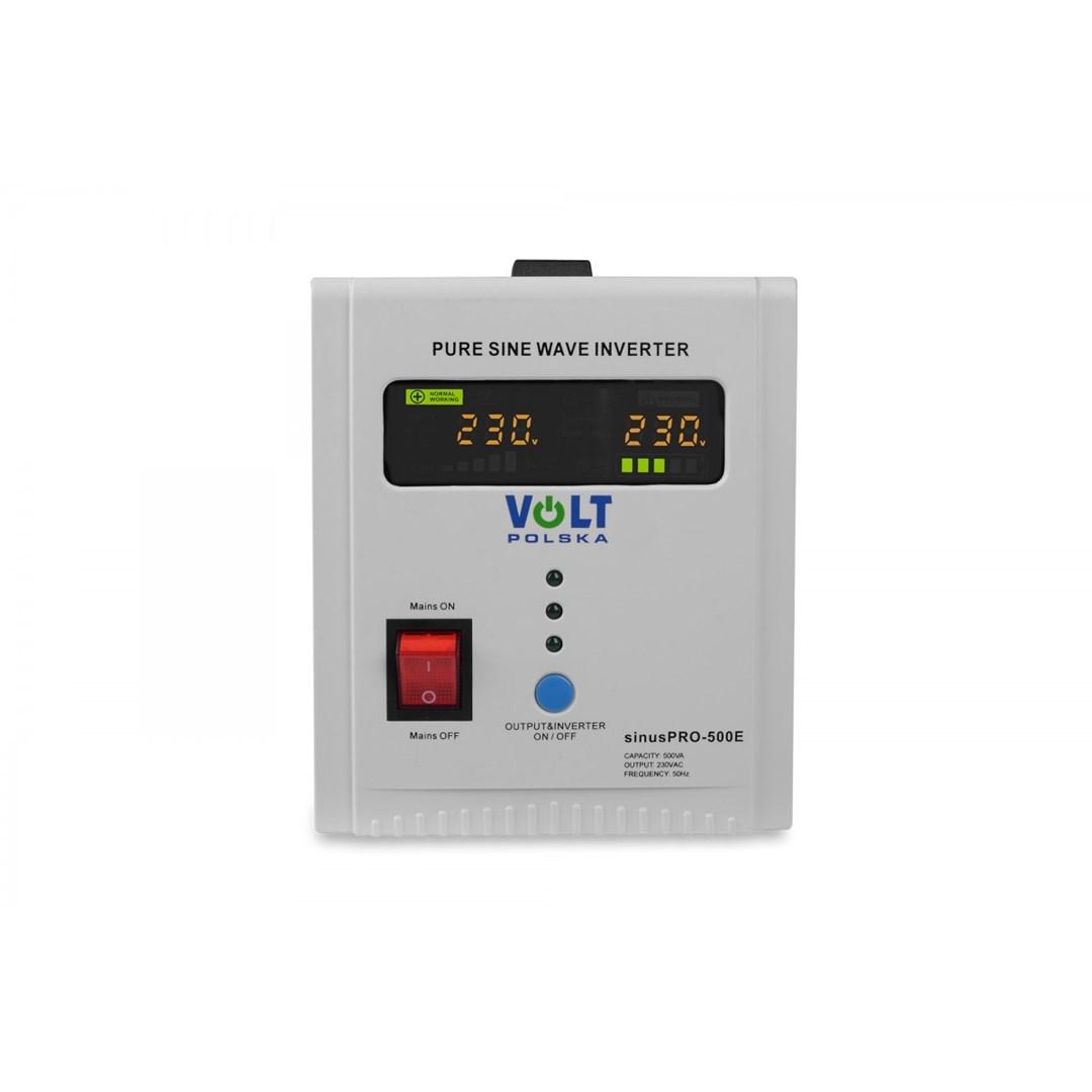 UPS strømforsyning Volt Polska SINUS PRO 500 E – ren sinus, 12 V, 500 W