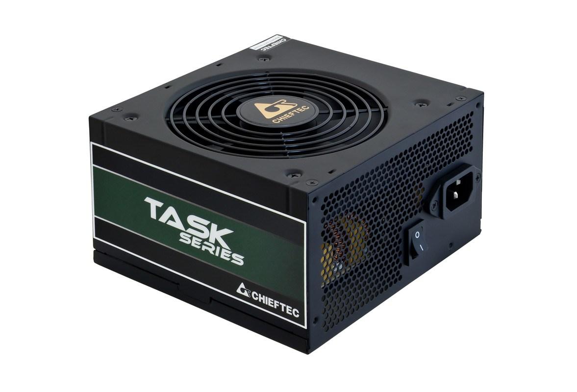 Strømforsyning PC Chieftec TASK 700 W ATX (20+4 pin) - sort billede