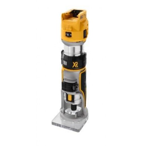 Overfræser DeWALT 18V XR børsteløs 8 mm (¼”)