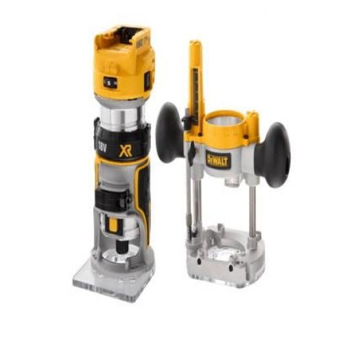 Overfræser DeWALT 18V XR børsteløs 8 mm (¼”)