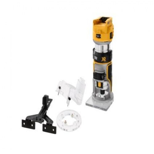 Overfræser DeWALT 18V XR børsteløs 8 mm (¼”)