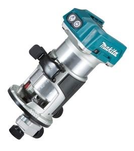 Overfræser 18V Makita DRT50ZX4 - uden batteri og lader billede