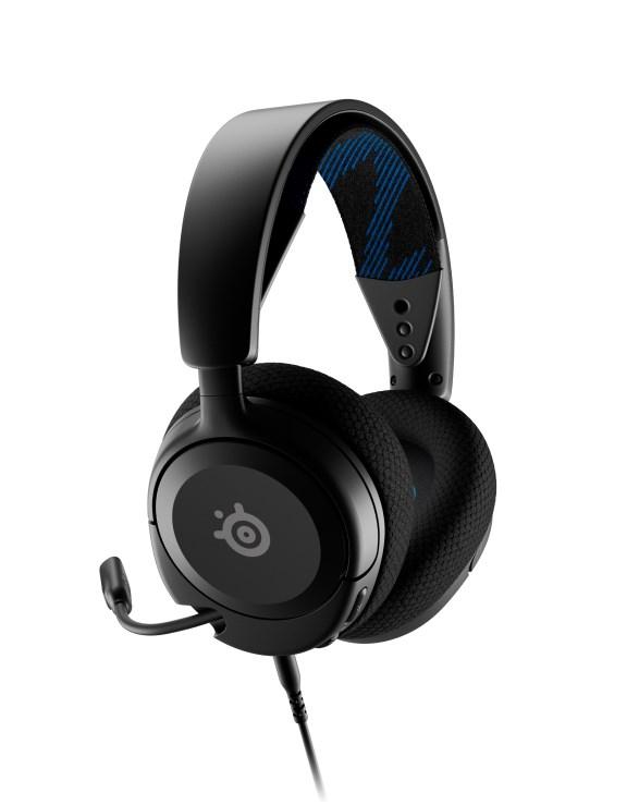 Gaming headset SteelSeries Arctis Nova 1P – kablet, sort billede