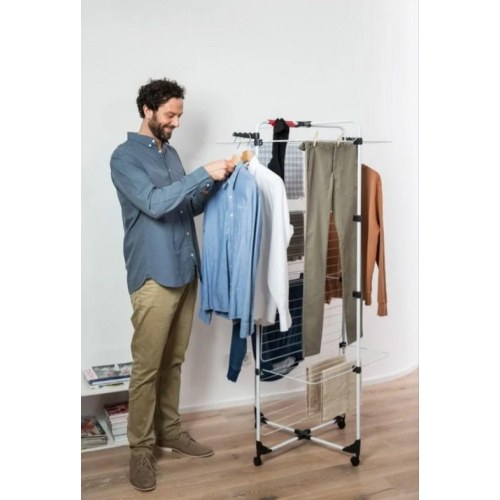 Tørrestativ Vileda Mixer 4 – vertikalt, 40 m tørreplads