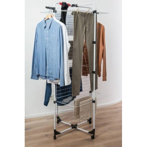 Tørrestativ Vileda Mixer 4 – vertikalt, 40 m tørreplads