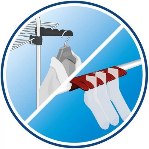 Tørrestativ Vileda Mixer 4 – vertikalt, 40 m tørreplads