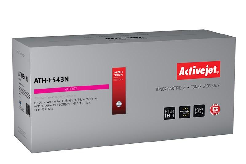 Toner til laserprinter Activejet ATH-F543N – magenta, erstatter HP 203A (CF543A), 1.300 sider