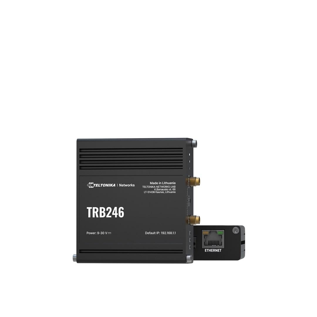 Industriel 4G gateway Teltonika TRB246 - 100 Mb LAN, RS232/RS485 billede