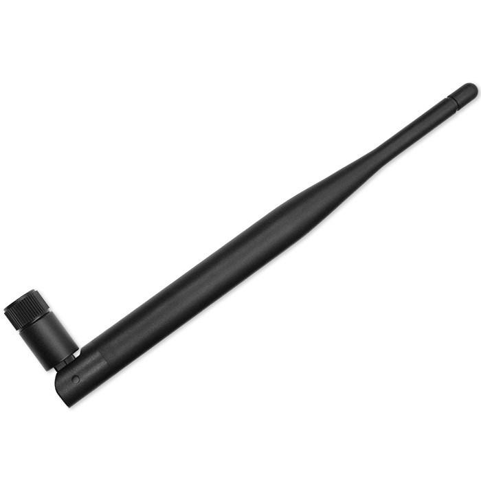 Wi‑Fi antenne Qoltec 2,4/2,5 GHz & 5,1/5,8 GHz – 5 dBi, rundstrålende, indendørs billede