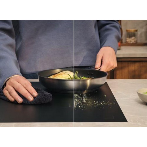 Induktionskogeplade Electrolux Serie 700, 60 cm, 4 zoner, sort glas