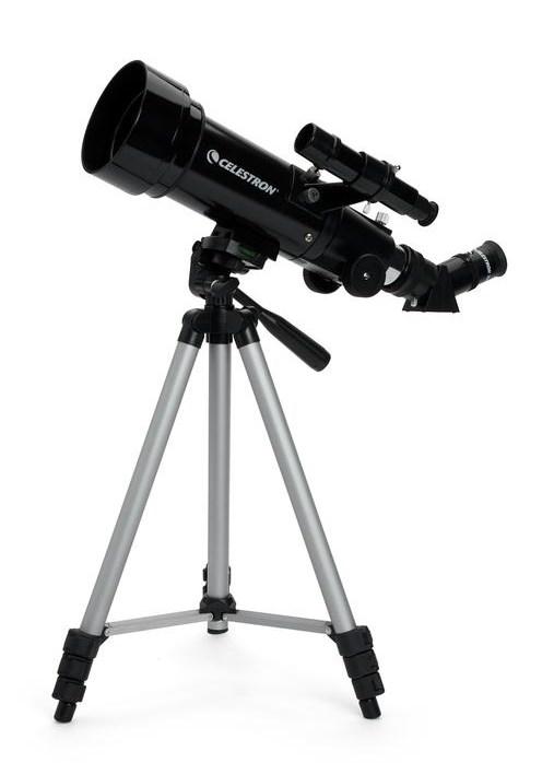 Teleskop Celestron Travel Scope 70 refraktor 165x - sort billede
