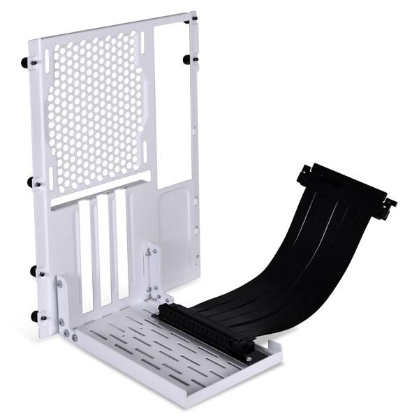 GPU holder til kabinet - LIAN LI O11D Mini, hvid, PCIe 4.0 billede