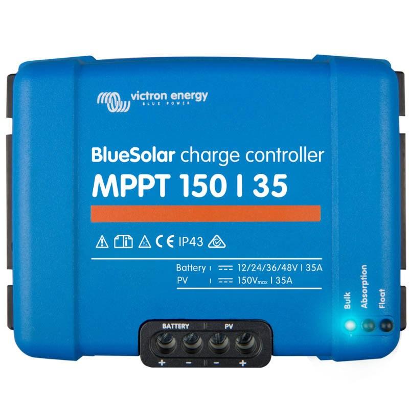Solcelleregulator MPPT 150/35 BlueSolar billede