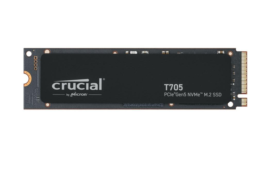 SSD M.2 1 TB Crucial T705 NVMe PCIe 5.0 x4 billede