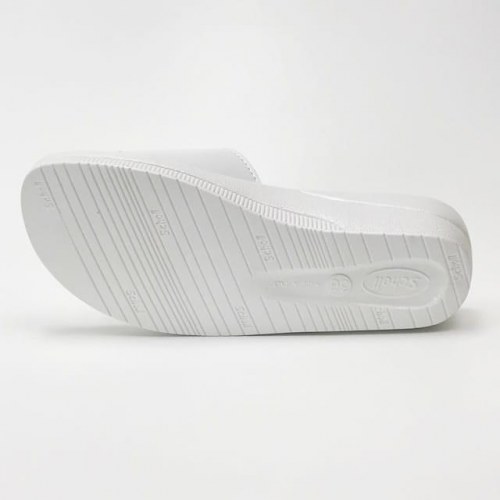 Massagesandaler Scholl – hvid, str. 41