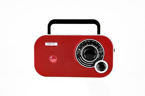Bærbar radio Adler Camry CR 1140R - rød billede