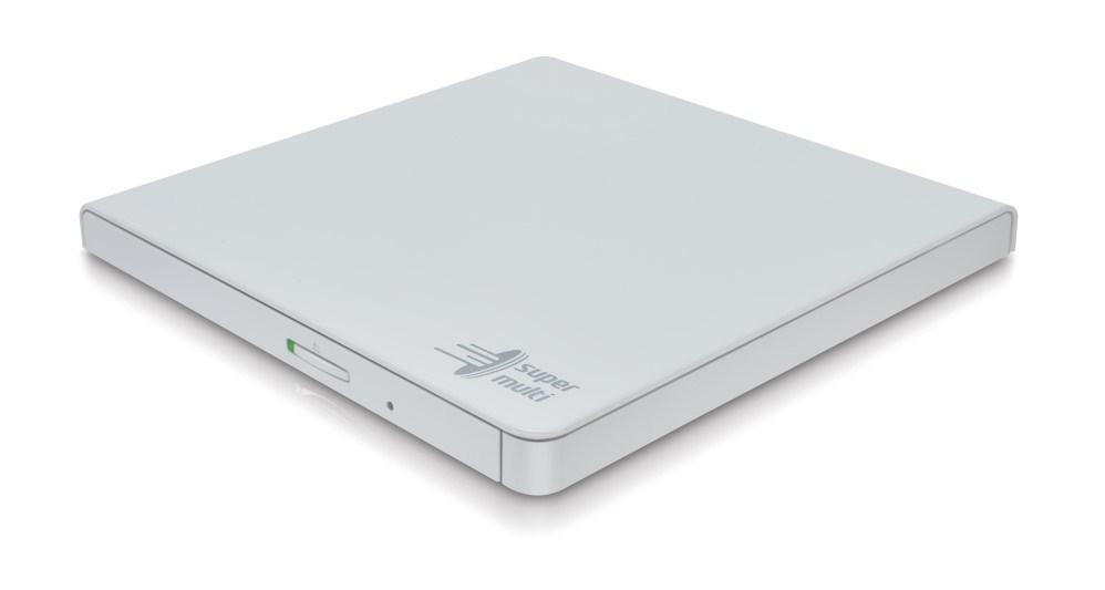 Ekstern DVD-brænder LG Slim Portable, hvid billede