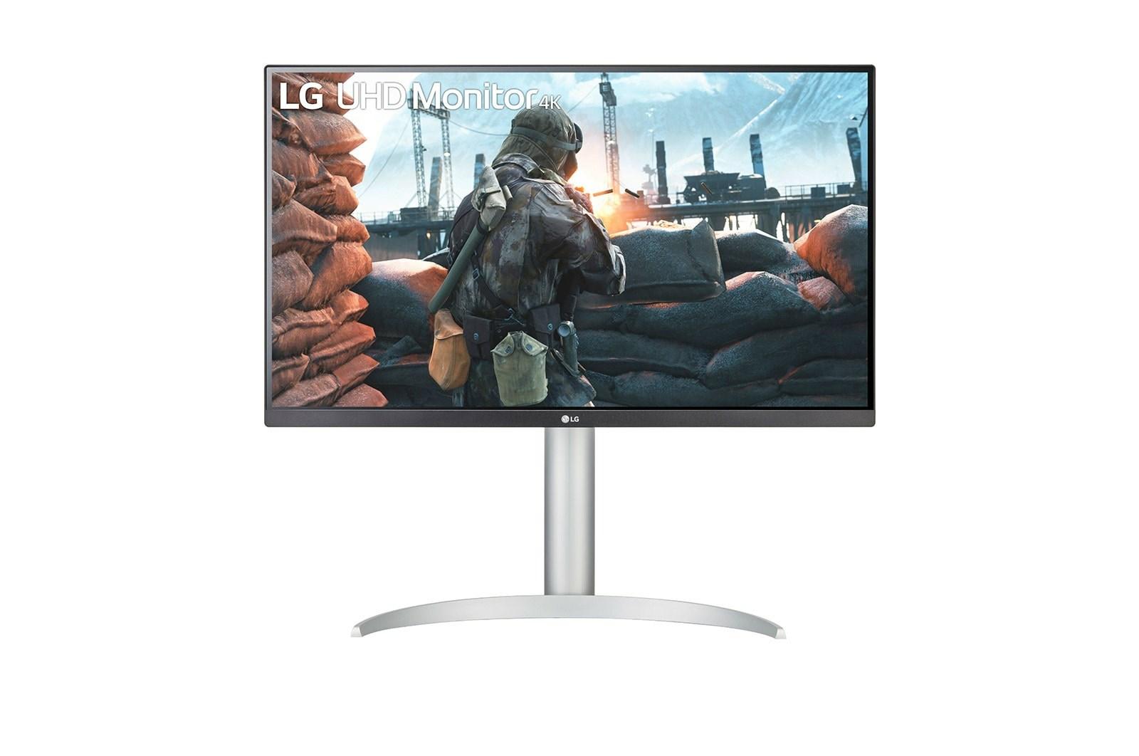 Skærm LG 27" 4K UHD IPS 27UP650K-W (DP/HDMI) billede