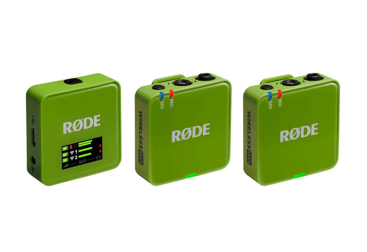 Trådløst mikrofonssystem RØDE Wireless GO III - grøn