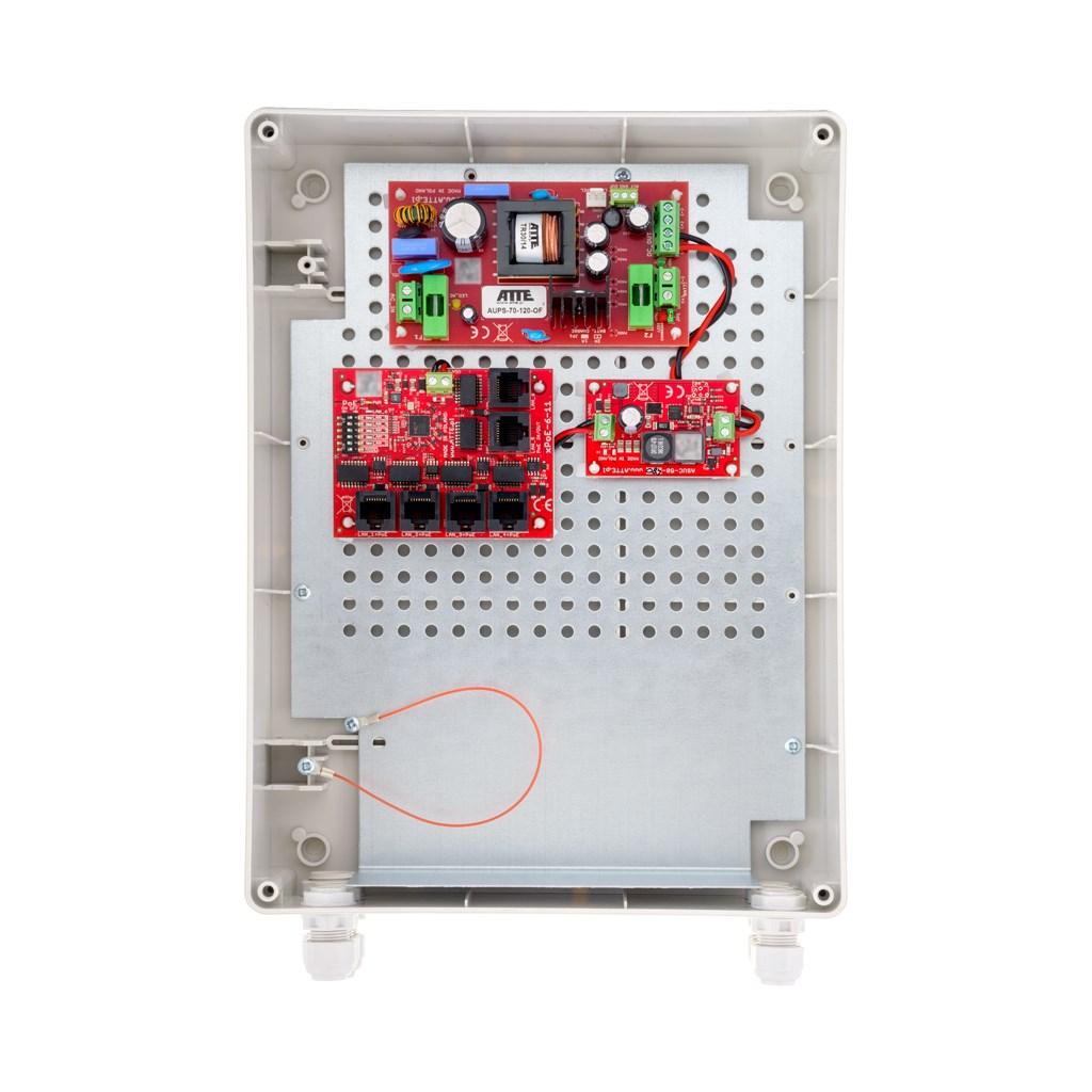 Netværksswitch PoE 5-port - Atte IPUPS-5-11-XL2