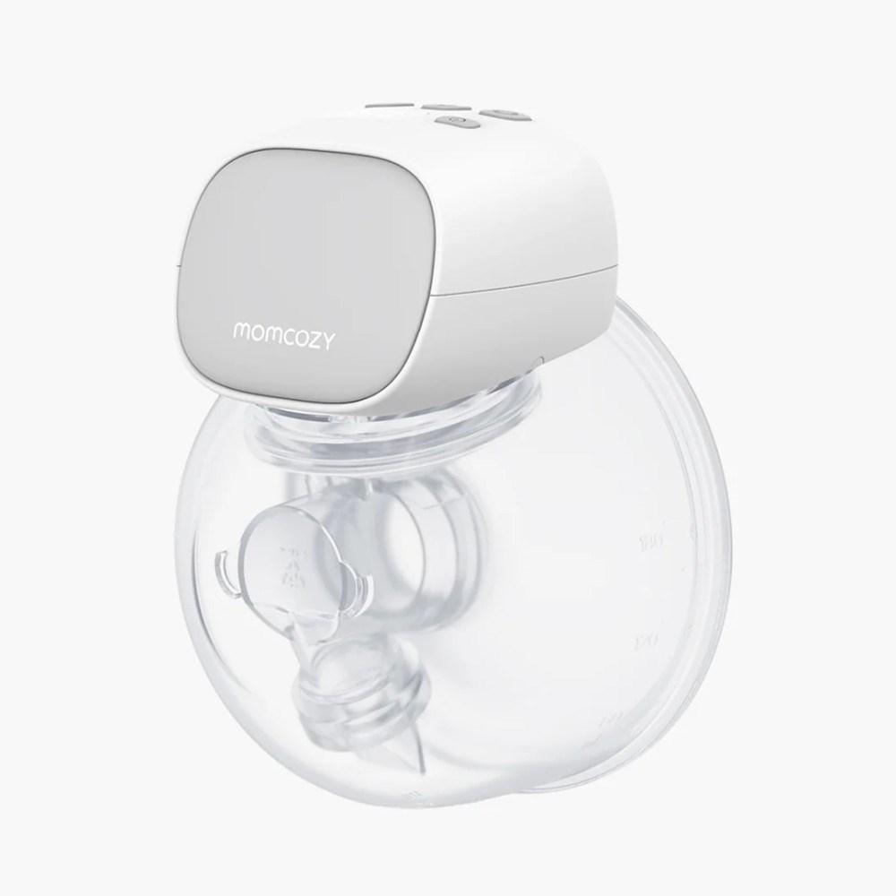 MOMCOZY S9 PRO WEARABLE BREAST PUMP GREY SINGLE PACK