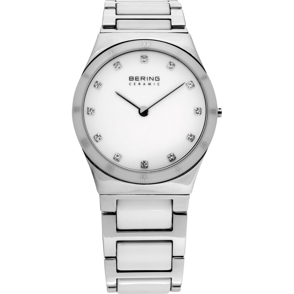 Dameur Bering 32230-764 - armbåndsur Ø 30 mm, hvid