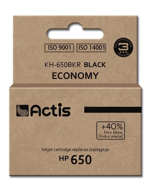 Actis standard KH-650BKR - black - remanufactured - ink cartridge (alternative for: HP 650 HP CZ101AE)