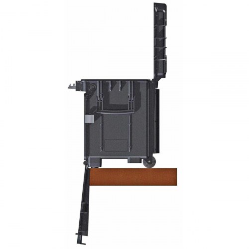 Værktøjskasse GT Line ALL IN ONE - skum, stål og polypropylen, sort/rød/grå/gennemsigtig