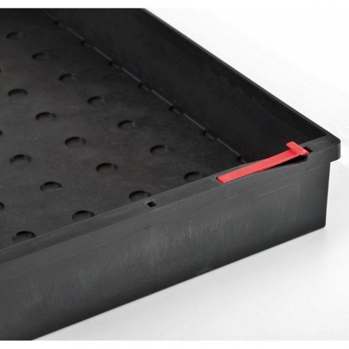 Værktøjskasse GT Line ALL IN ONE - skum, stål og polypropylen, sort/rød/grå/gennemsigtig