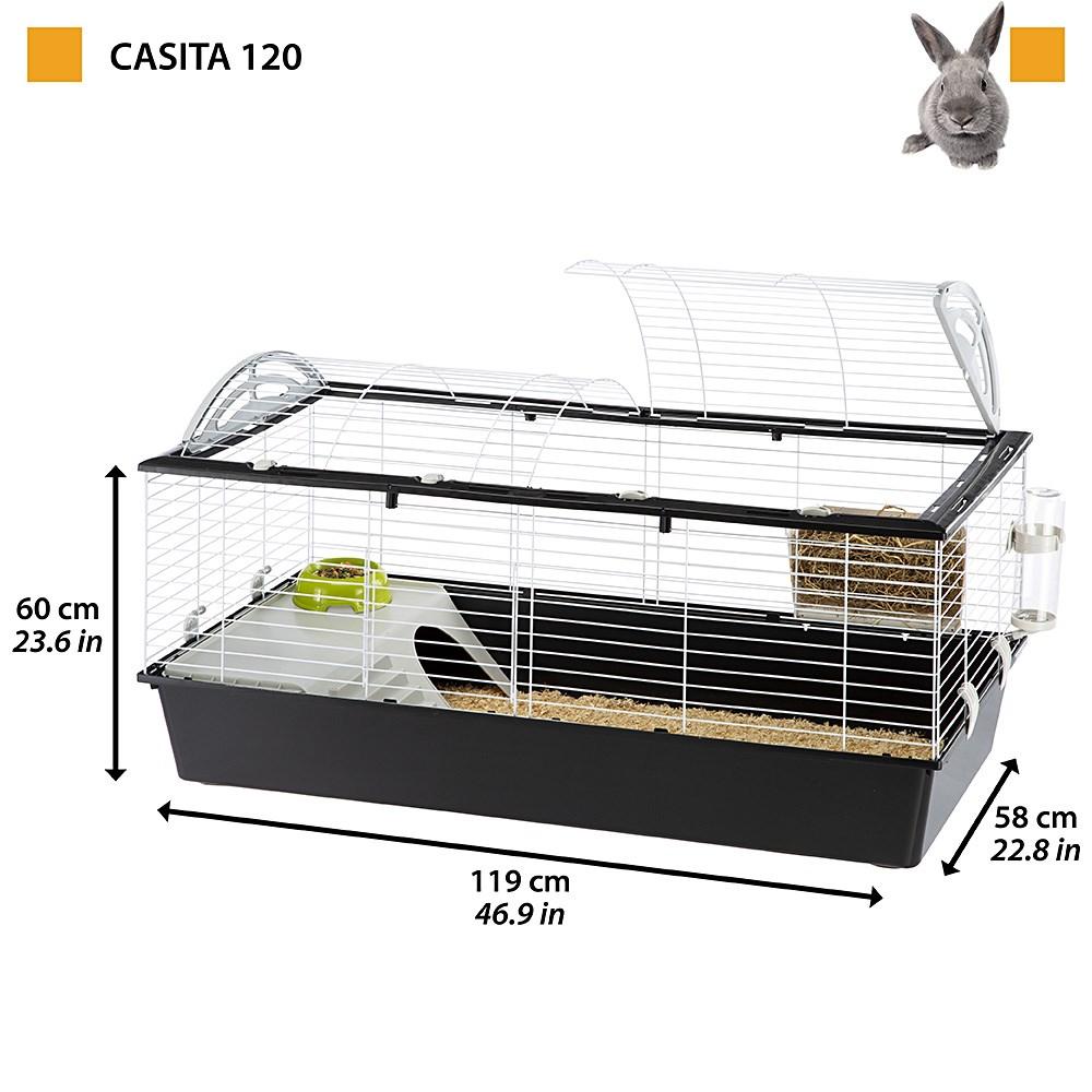 Kanin- og marsvinebur FERPLAST Casita 120
