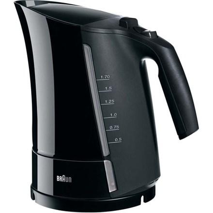 Elkedel Braun WK 300 - 1,6 l, 2.200 W, sort billede