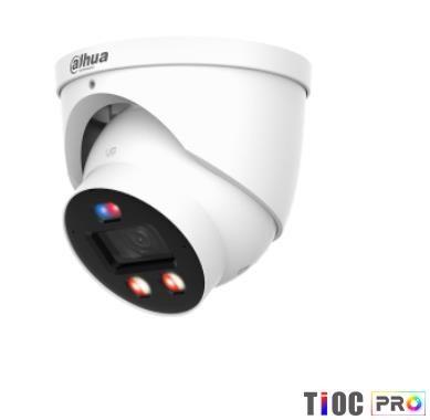 6MP Smart Dual Light Active Deterrence Fixed-focal 2.8mm Eyeball IPC