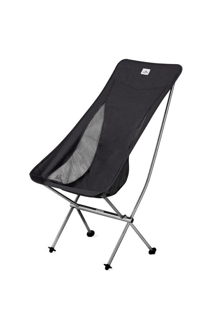 Campingstol Naturehike Stellaluna L04 - sort