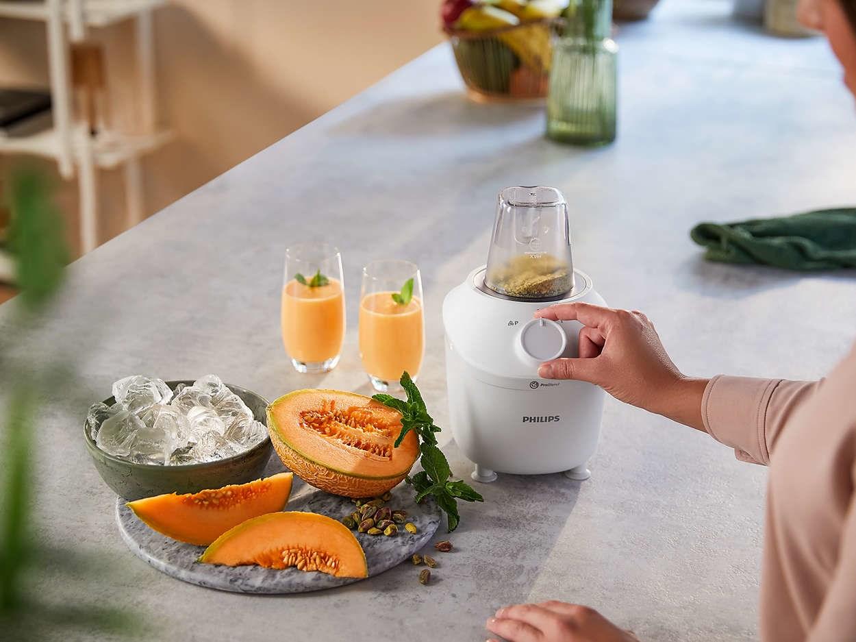 Blender Philips 3000 Series HR2041/00, 1,9 l, 450 W, hvid