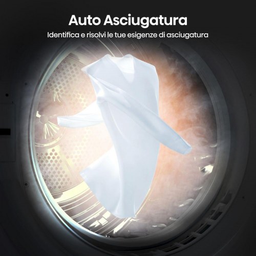 Tørretumbler kondens - Hisense varme pumpe, 9 kg