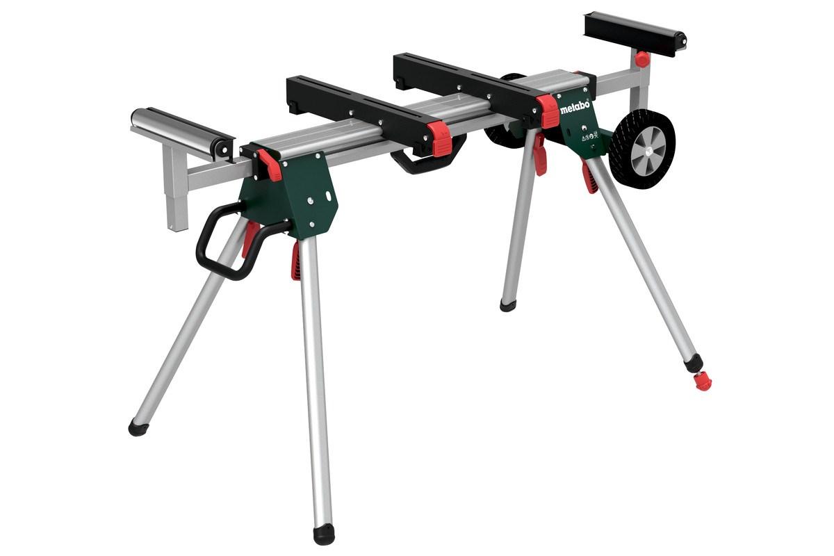 Kap-/geringssavbord med hjul - Metabo KSU 251, 4 ben billede