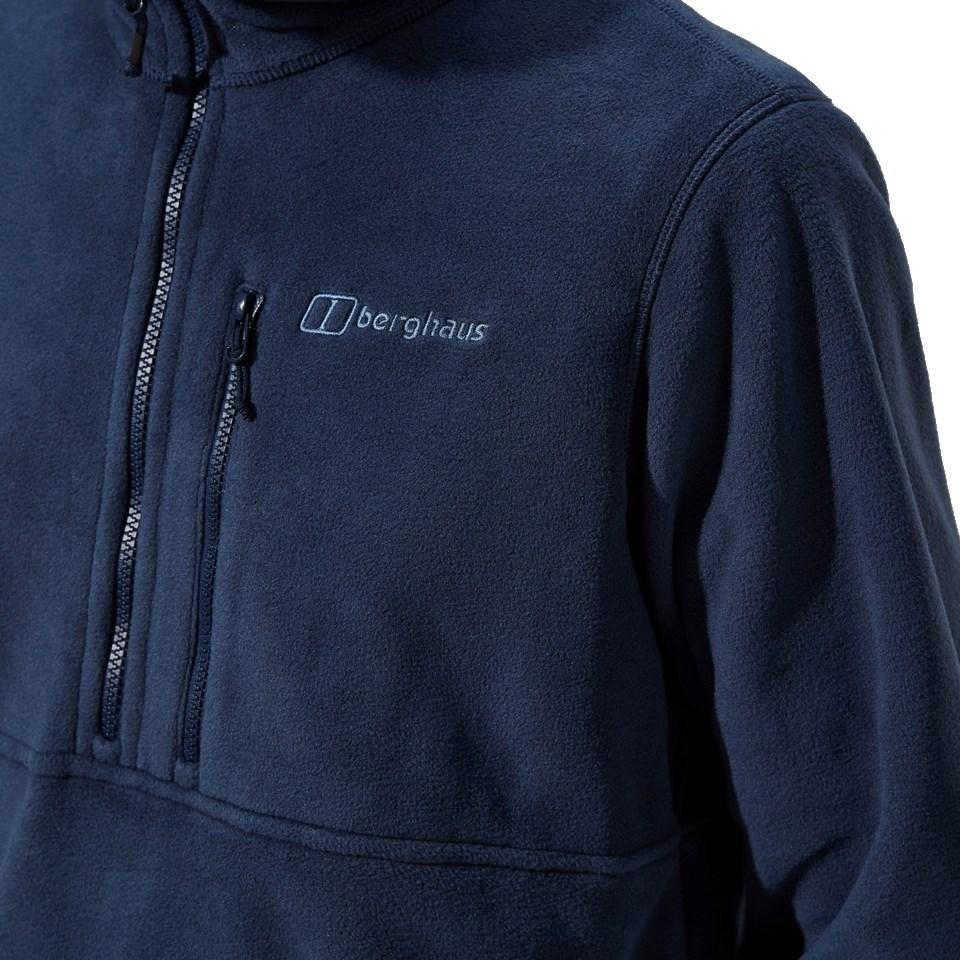 Fleece trøje herre - Berghaus Prism Half Zip, L, blå