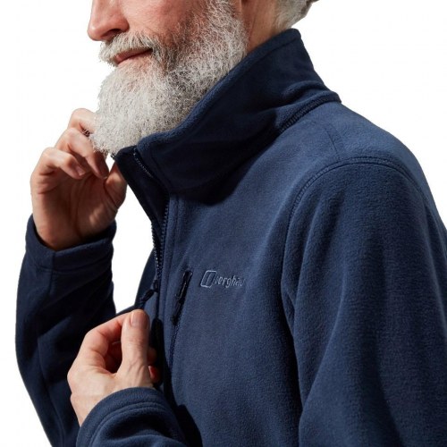 Fleece trøje herre - Berghaus Prism Half Zip, L, blå