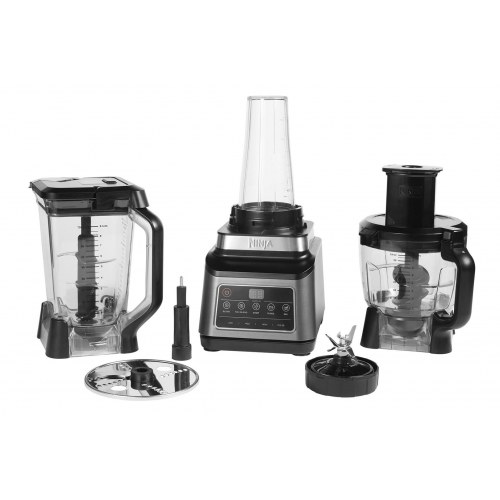 Foodprocessor NINJA BN800 – 1,8 l skål, 2,1 l blender, 1.200 W – sort/sølv