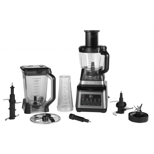 Foodprocessor NINJA BN800 – 1,8 l skål, 2,1 l blender, 1.200 W – sort/sølv