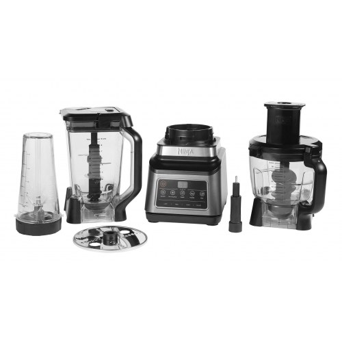 Foodprocessor NINJA BN800 – 1,8 l skål, 2,1 l blender, 1.200 W – sort/sølv