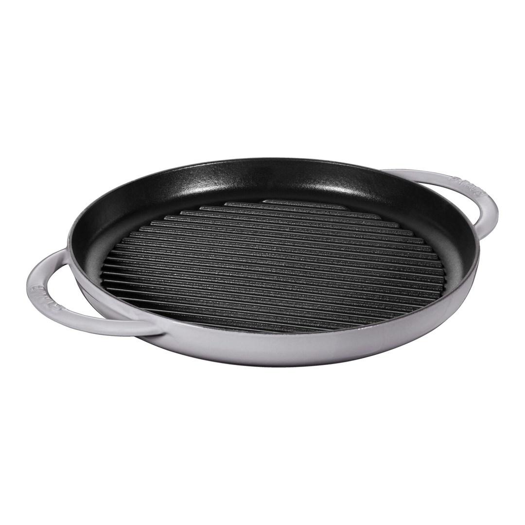 Grillpande støbejern rund 30 cm - ZWILLING Staub, grå