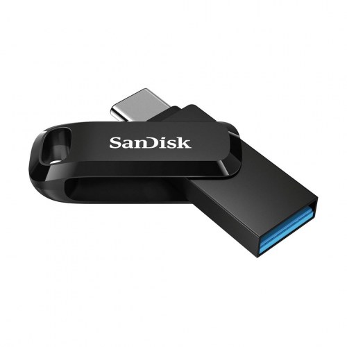 USB stik SanDisk Ultra Dual Drive Go 64 GB – USB-C/USB-A 3.2 Gen 1, sort