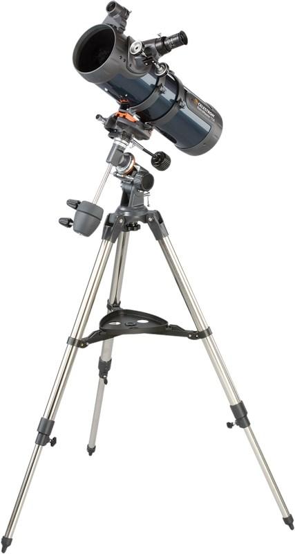 Celestron Astromaster 130EQ, Sort, Blå, Grå, Stål, 610 mm, 12,5 kg, 13 cm