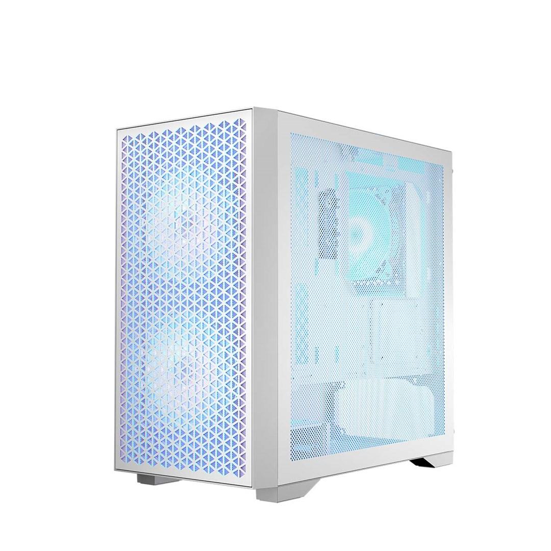 PC kabinet mini tower â LOGIC DART PRO ARGB Mini USBâC, hvid