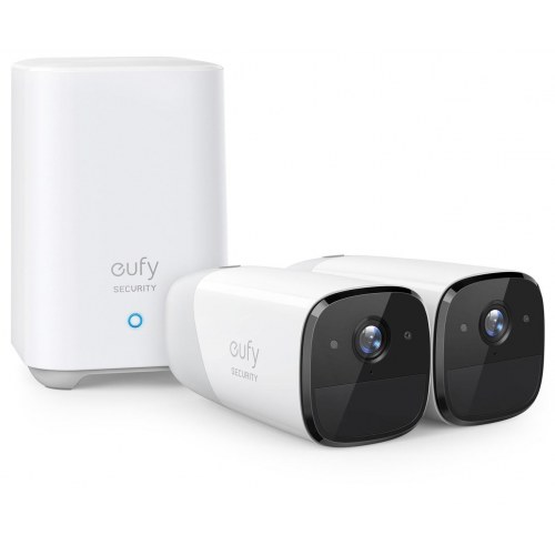 Overvågningskamera sæt – Eufy Security eufyCam 2 Pro 2K, 2 kameraer