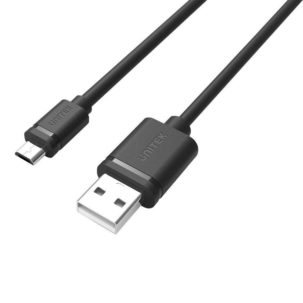 USB-kabel Micro-USB til USB-A 1 m - UNITEK billede